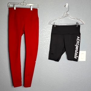 Alo and Aeropostale Yoga Bottoms